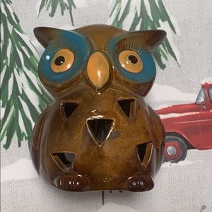 OWL MINI CANDLE HOLDER